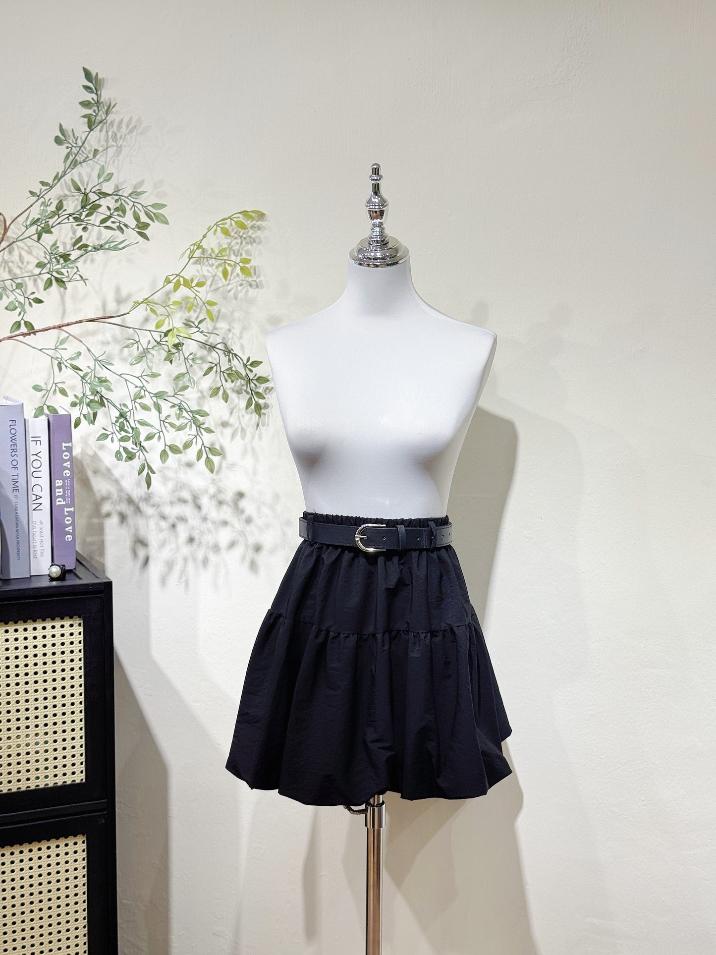 Bubble Hem Skirt