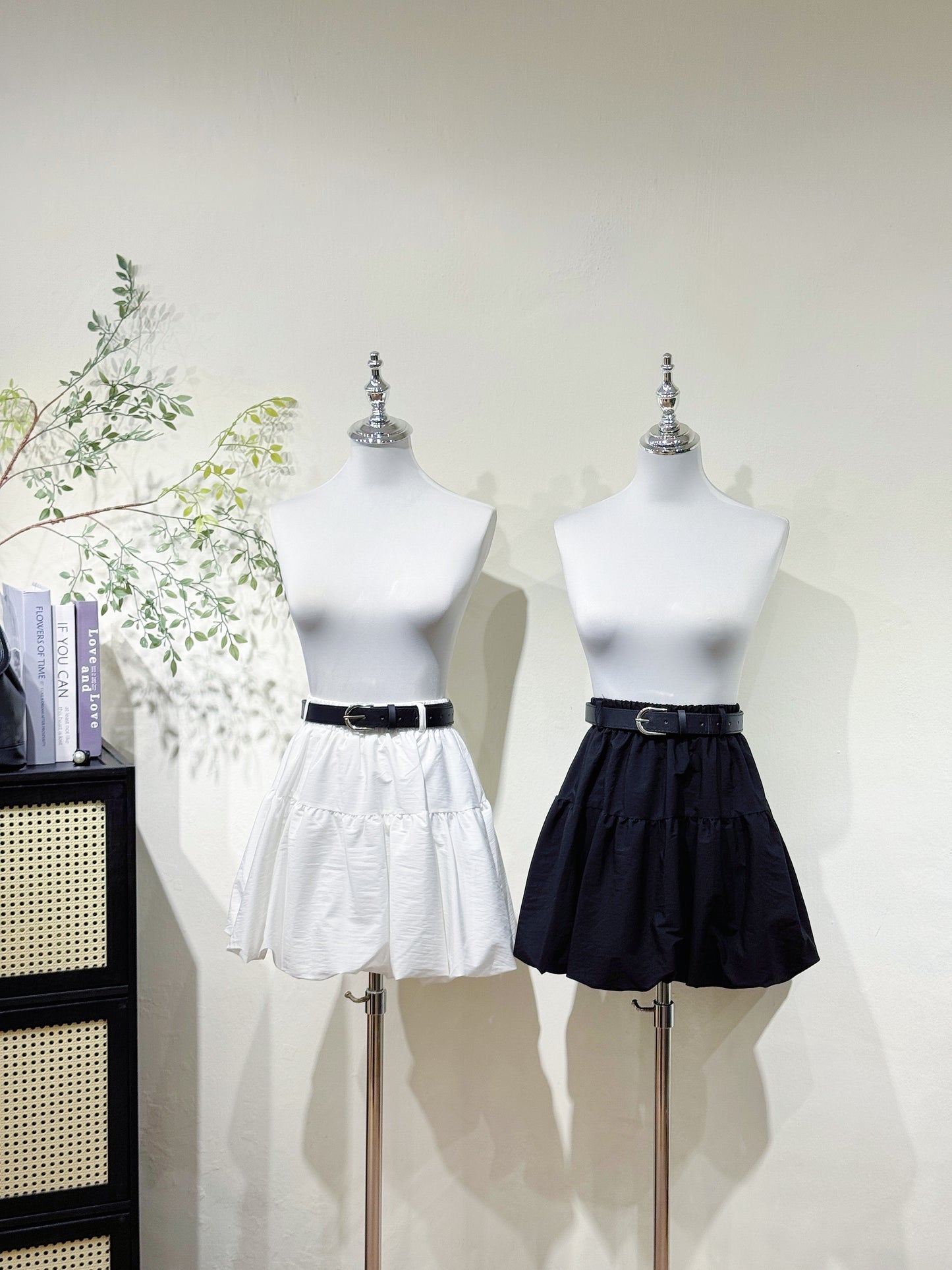 Bubble Hem Skirt