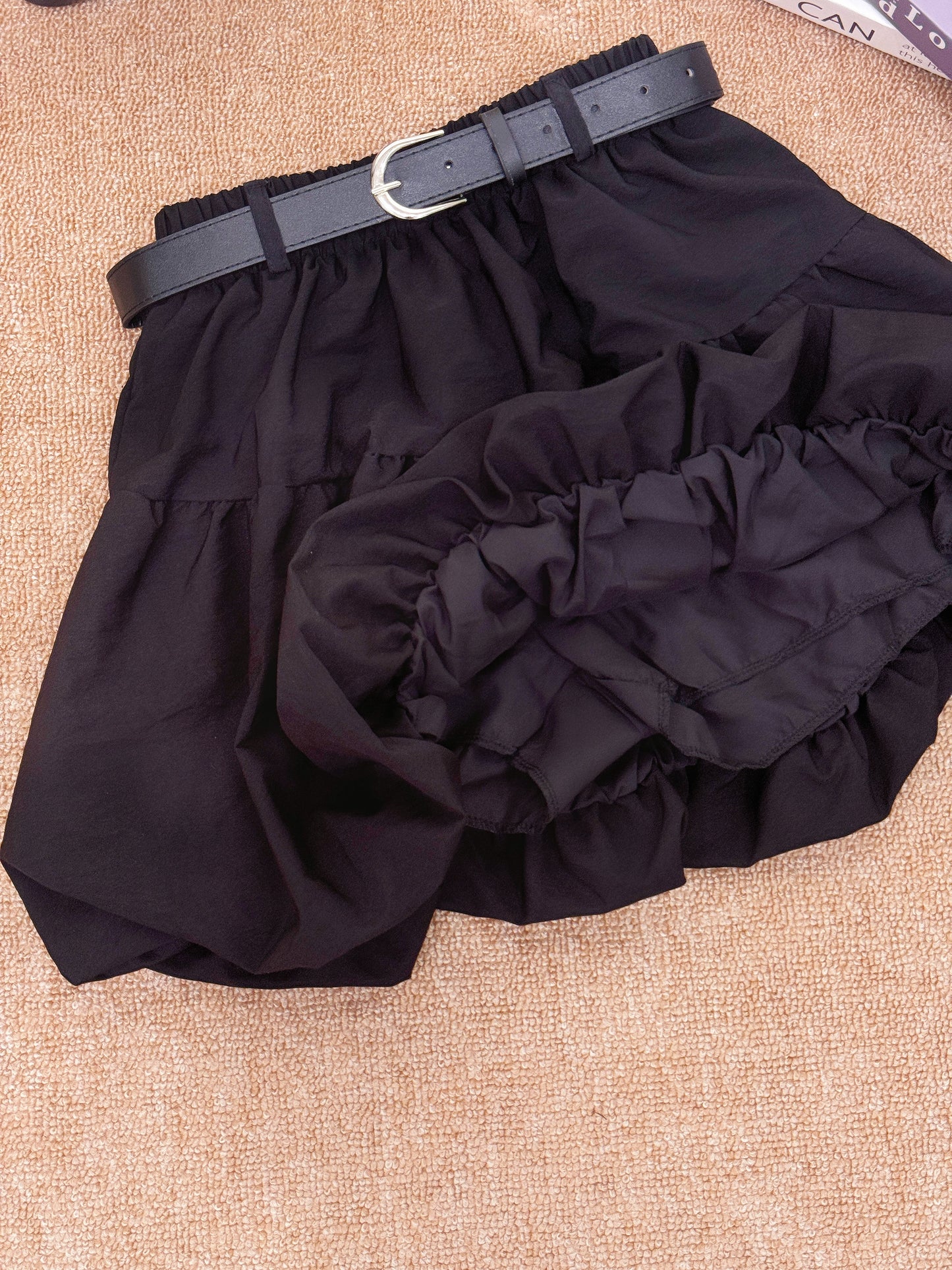 Bubble Hem Skirt