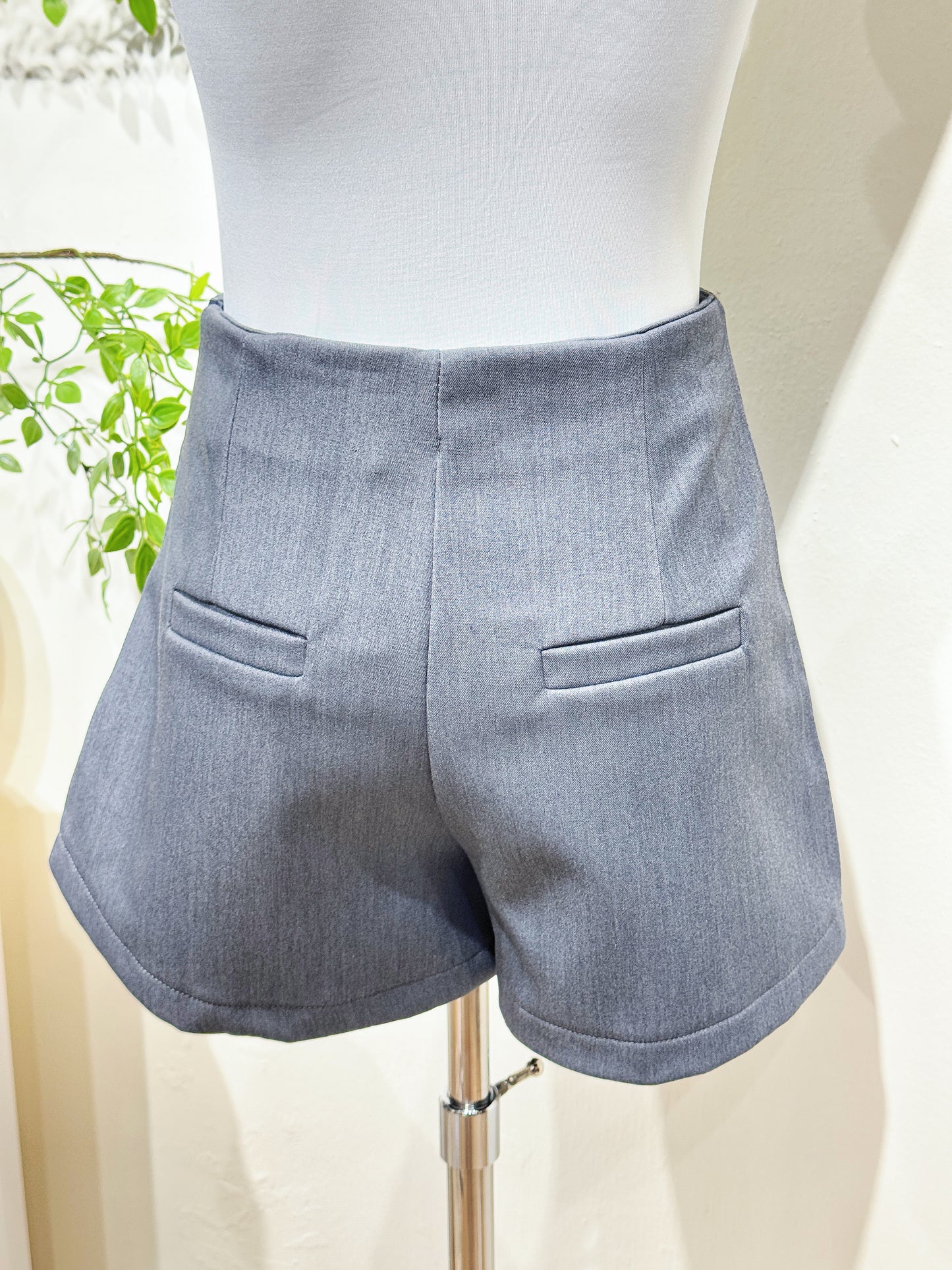A-Line High-Waist Skort