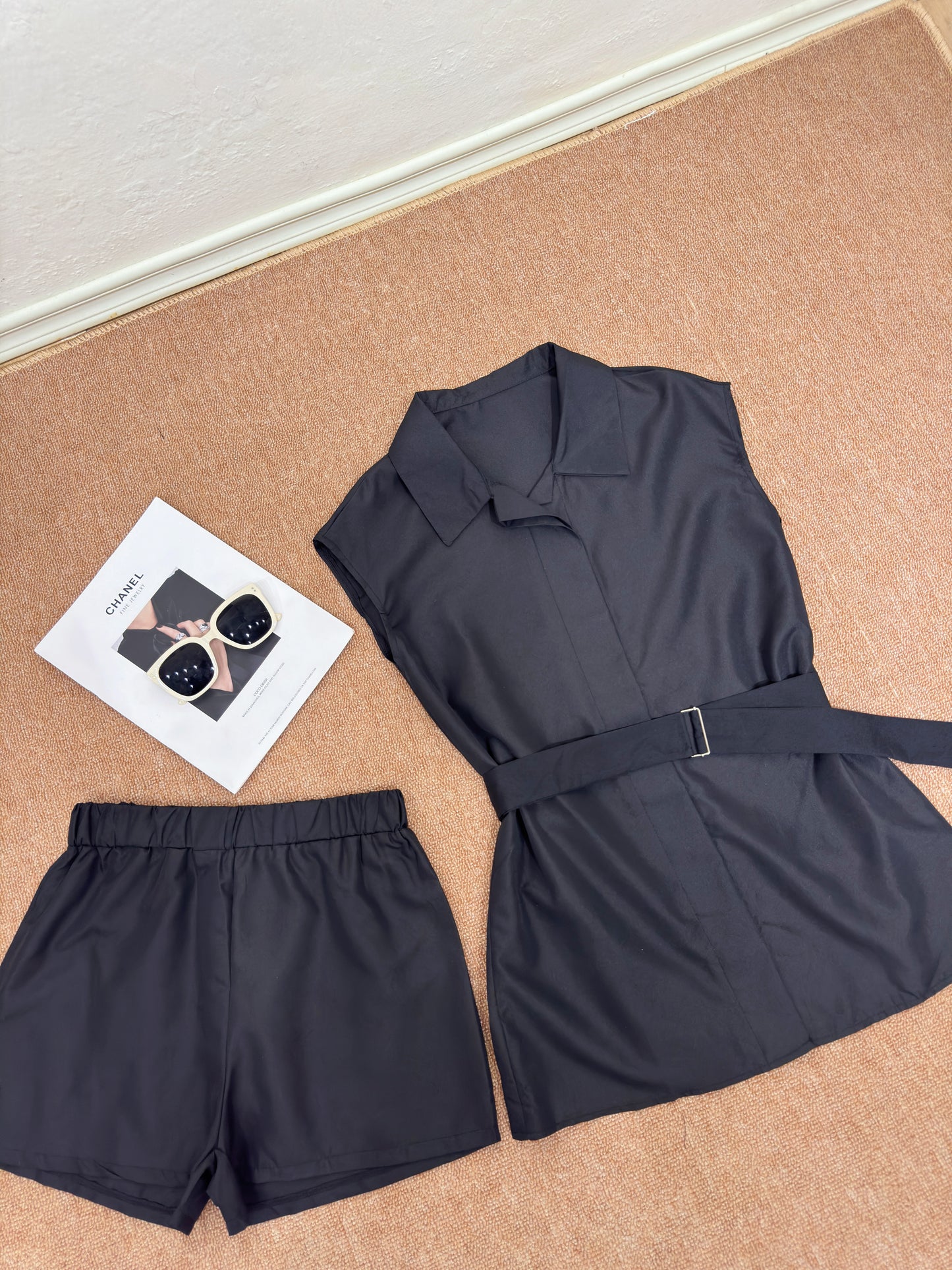 Minimalist Collar Cotton Set