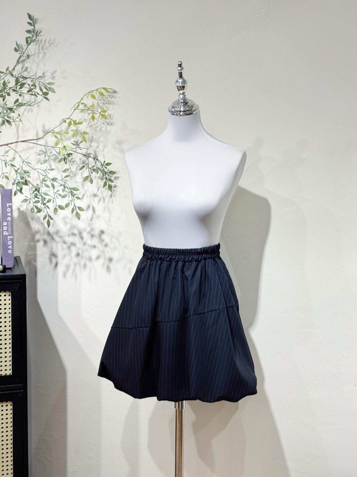 Ruffle Blouse & Bubble Skirt Set
