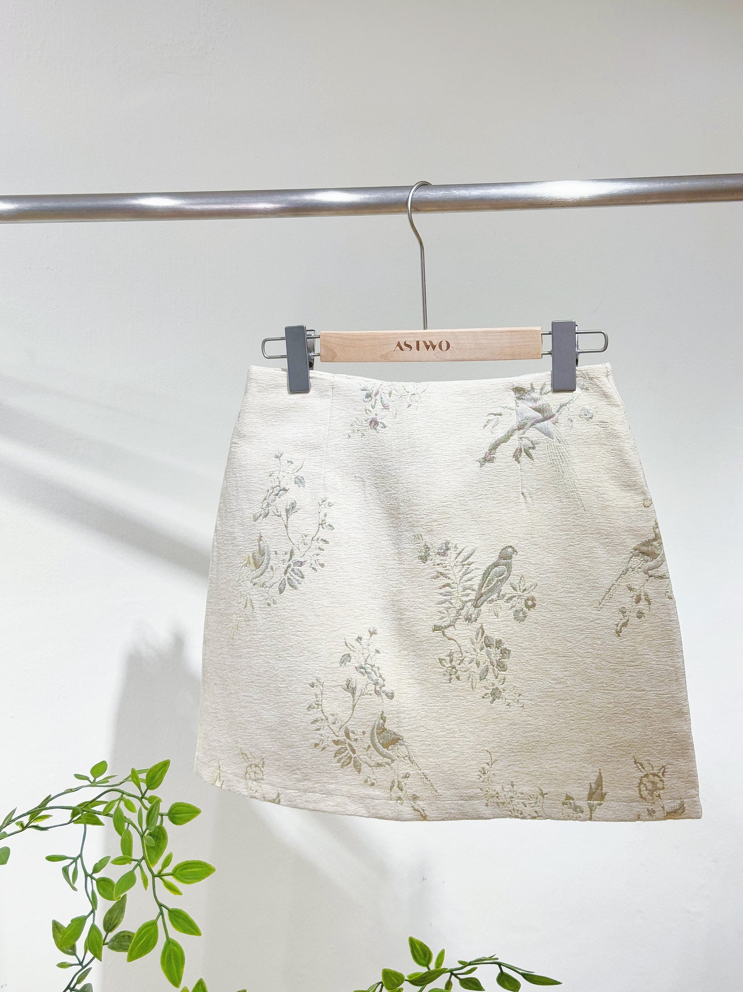 Golden Brocade Embroidered Skirt