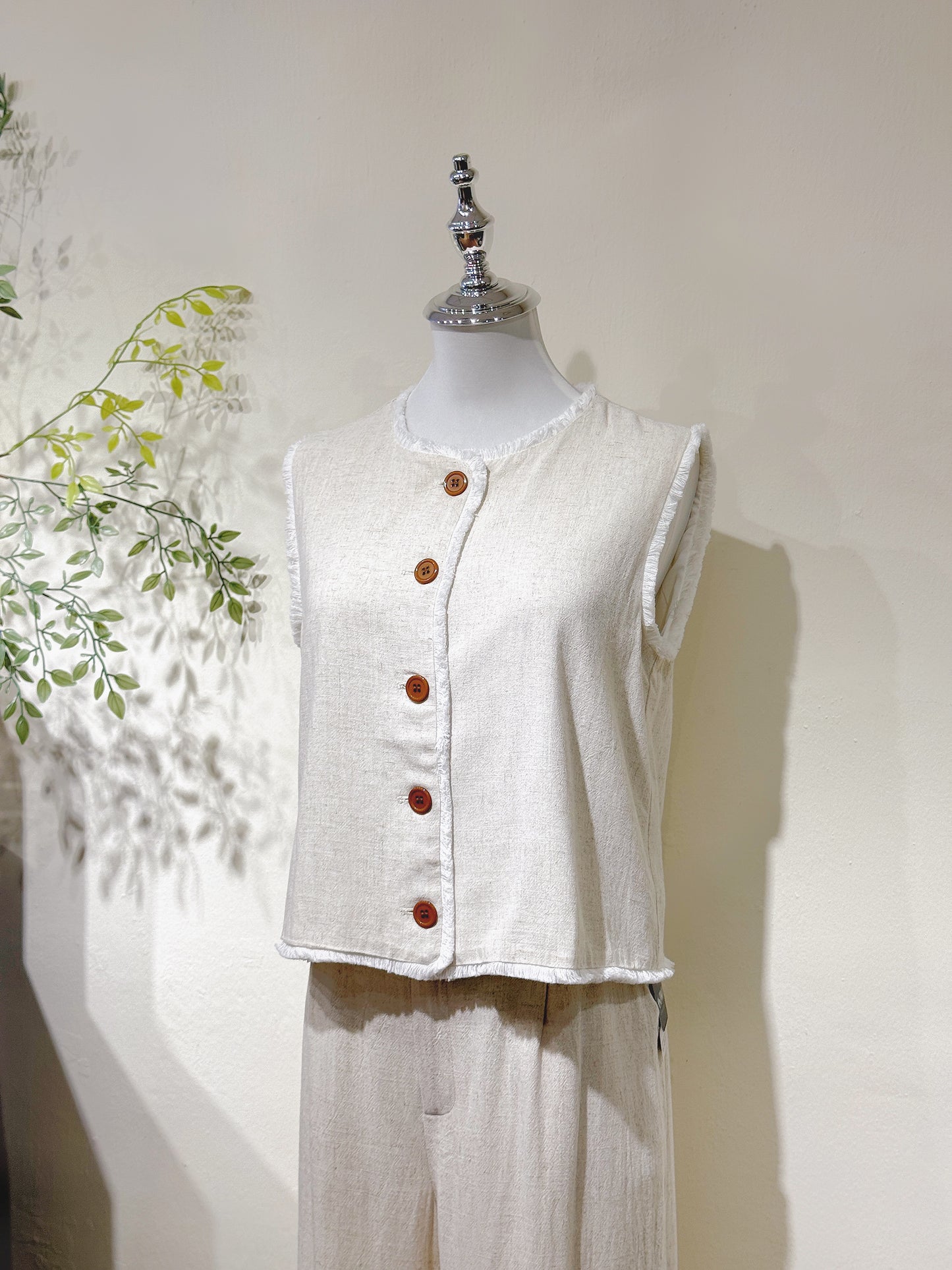 Linen Tassel Set