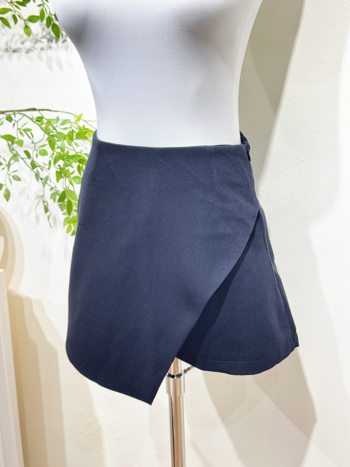 A-Line High-Waist Skort