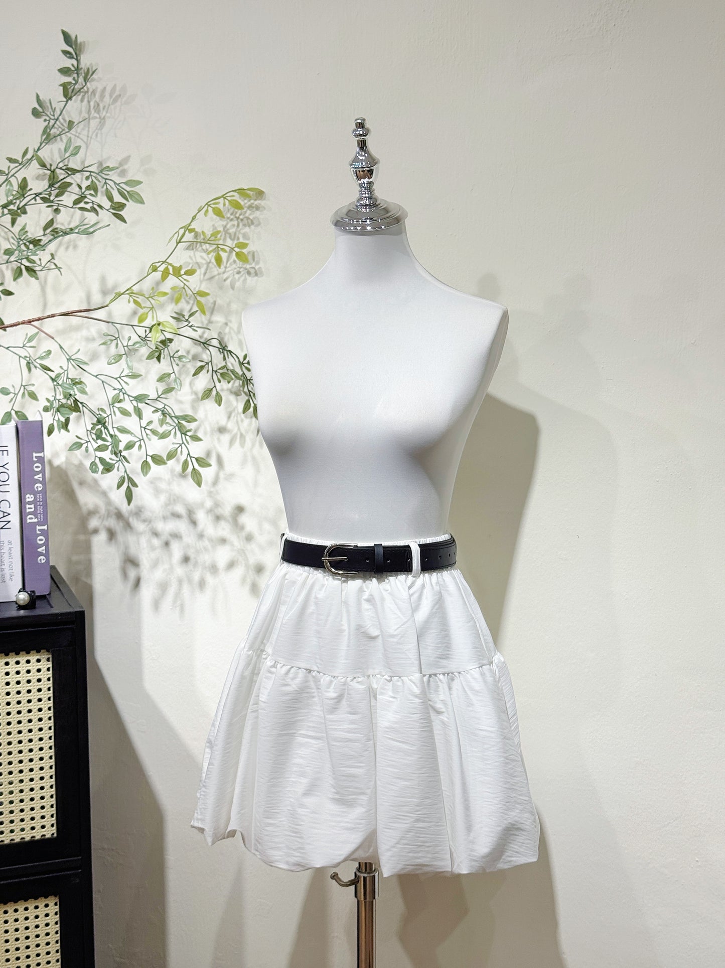 Bubble Hem Skirt