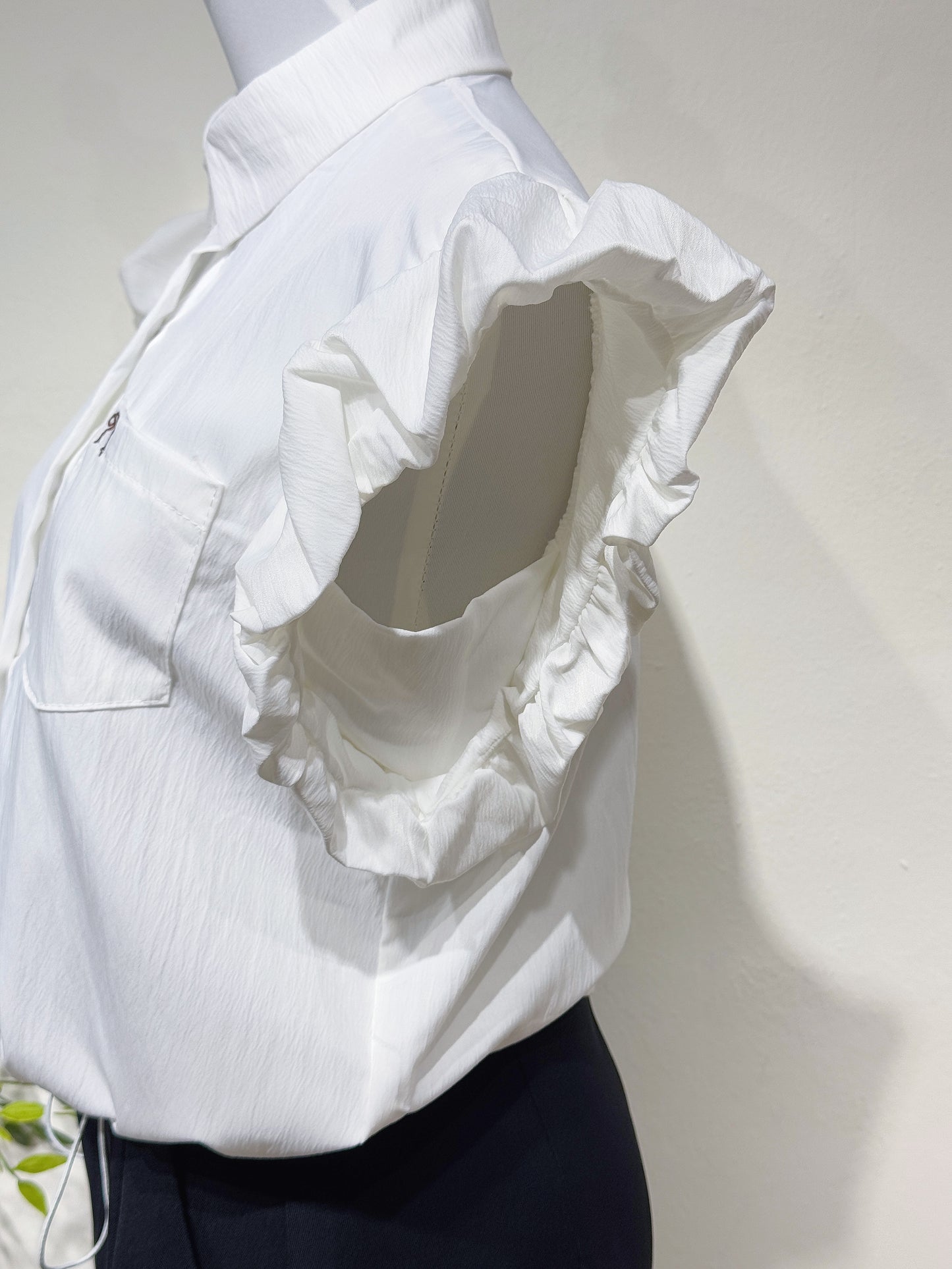Flutter Bow Pocket Shirt