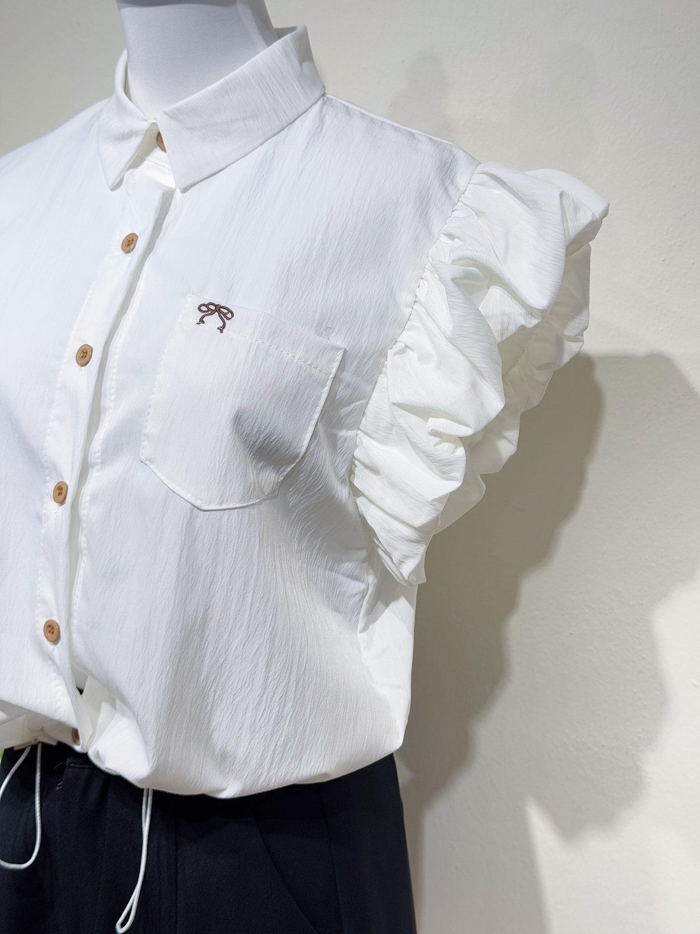 Flutter Bow Pocket Shirt