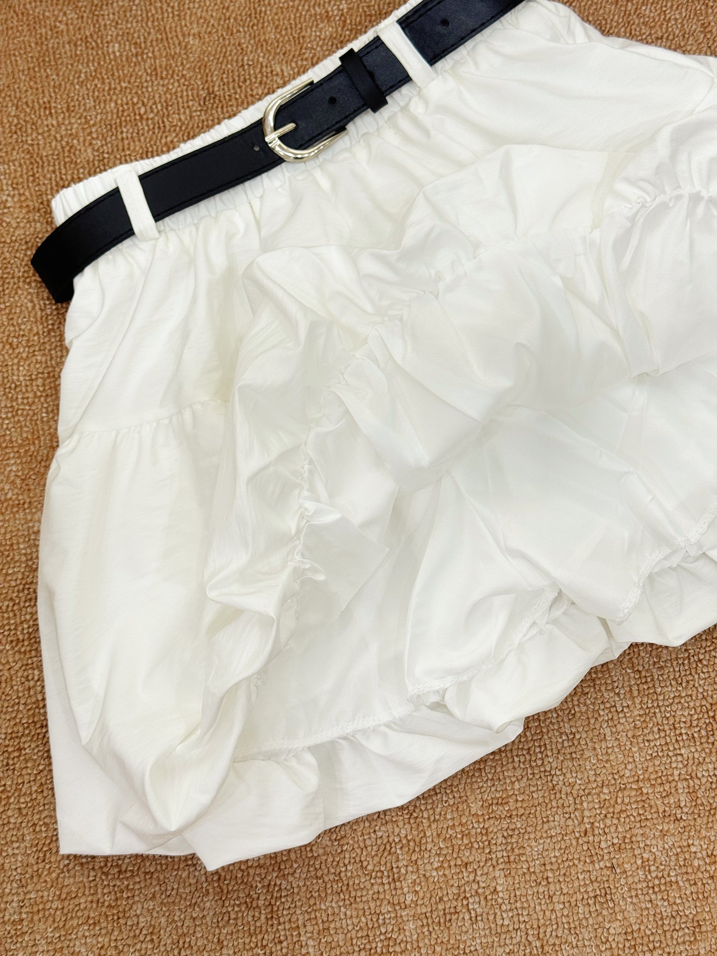 Bubble Hem Skirt