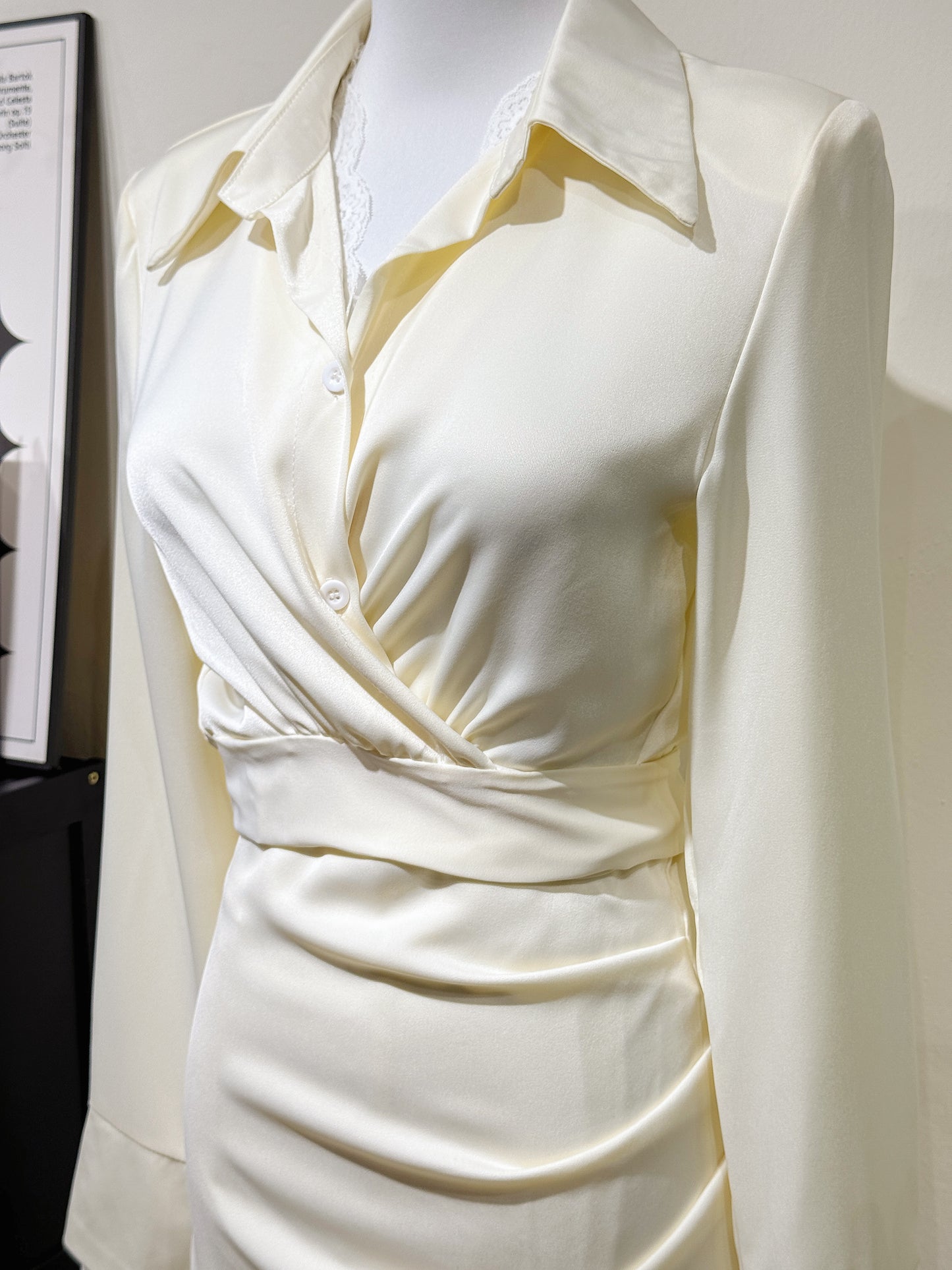 Silk With Lace Elegant Set