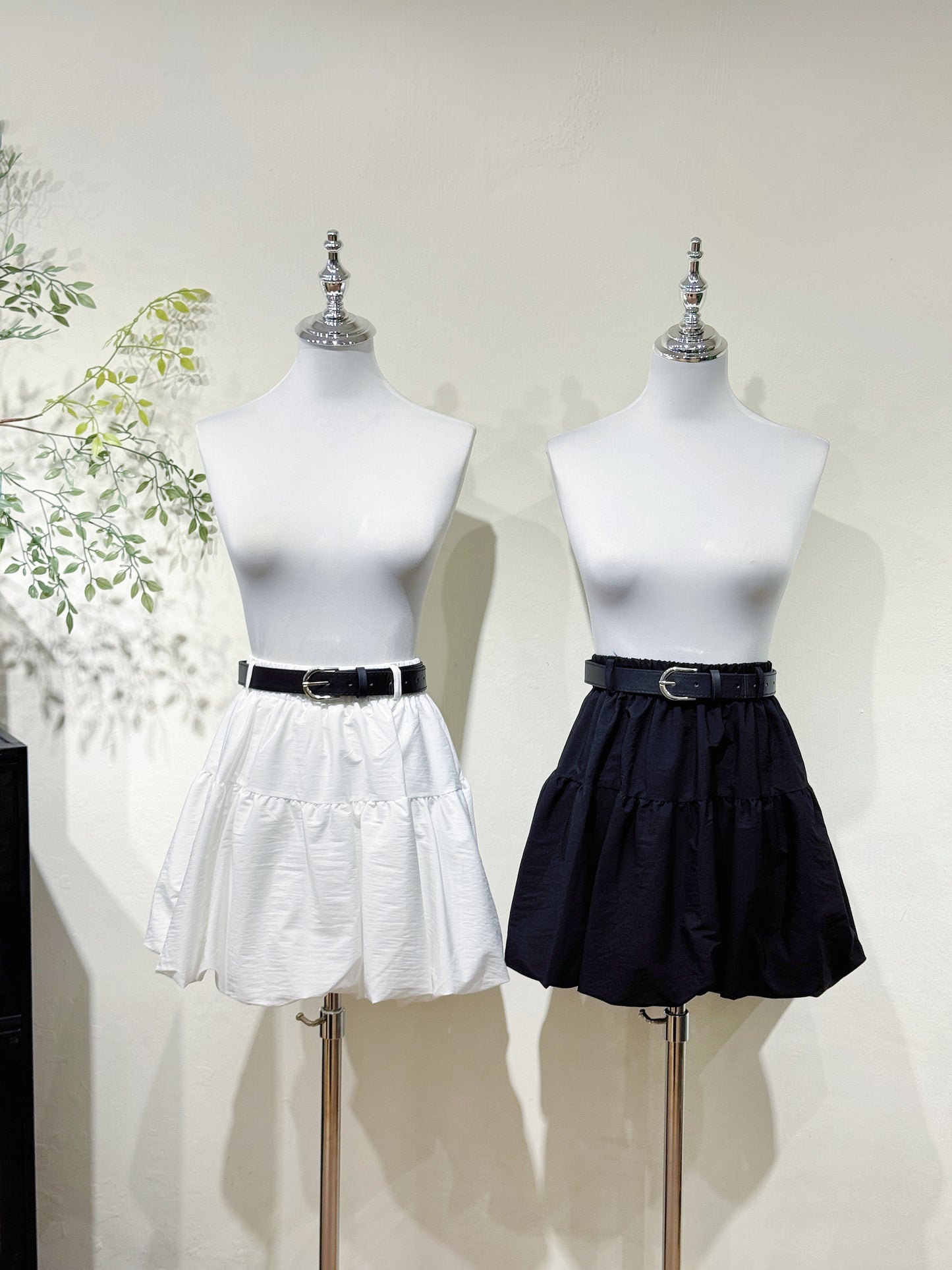 Bubble Hem Skirt