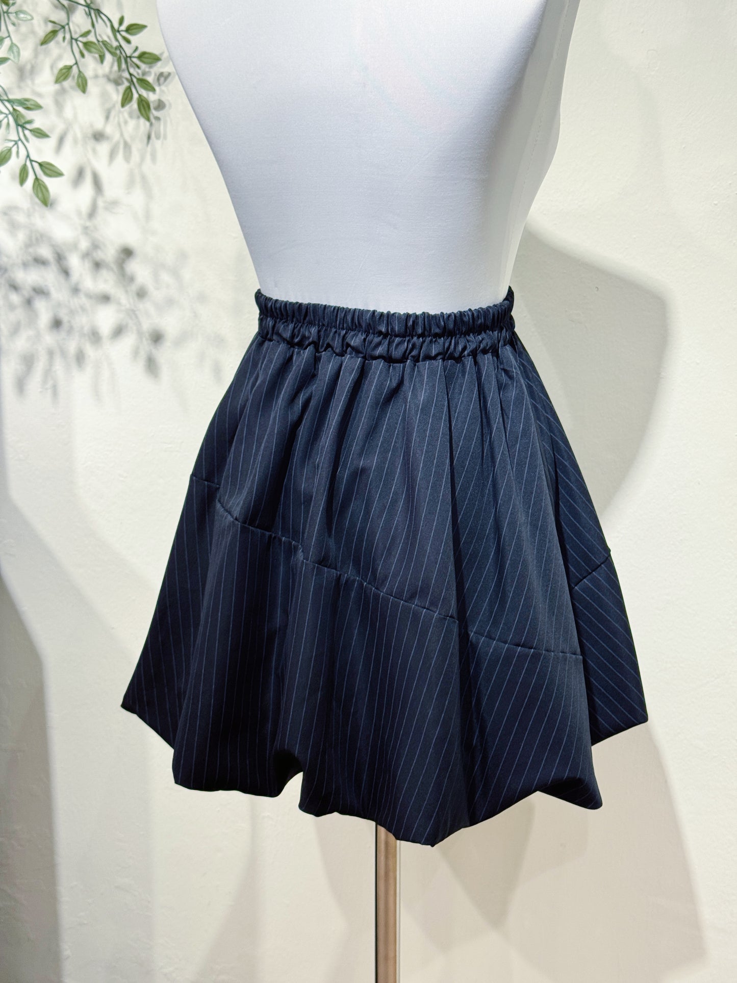 Ruffle Blouse & Bubble Skirt Set
