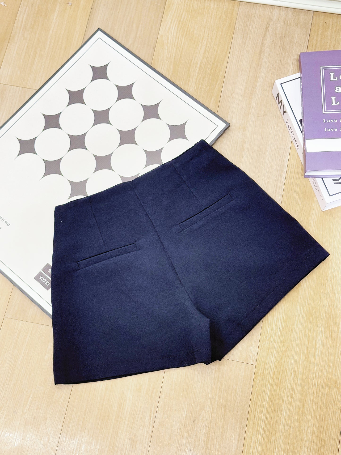 A-Line High-Waist Skort