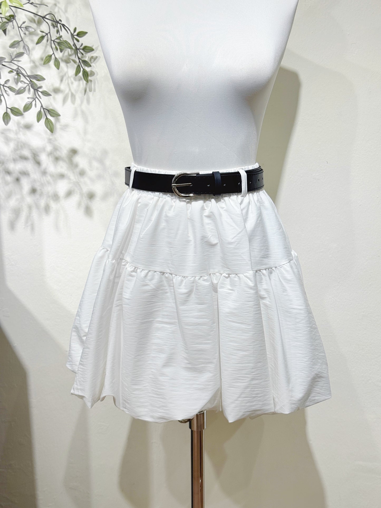 Bubble Hem Skirt