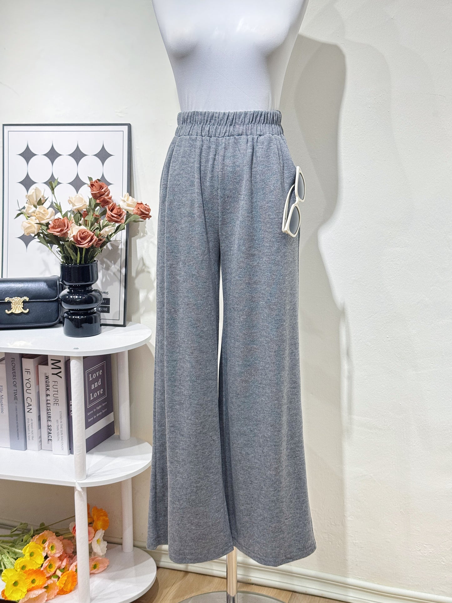 Casual Long-sleeve Elegance Set