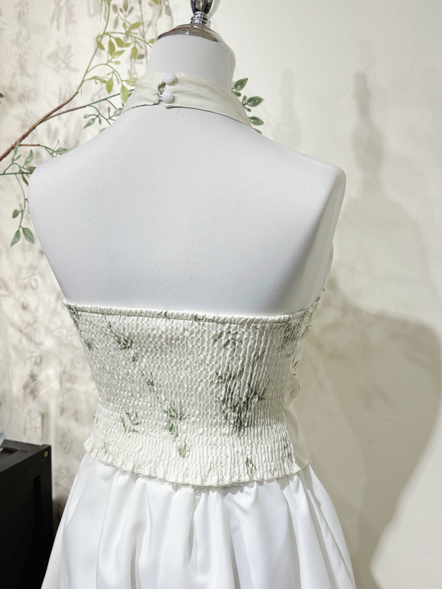 Bamboo Printed Halter Top