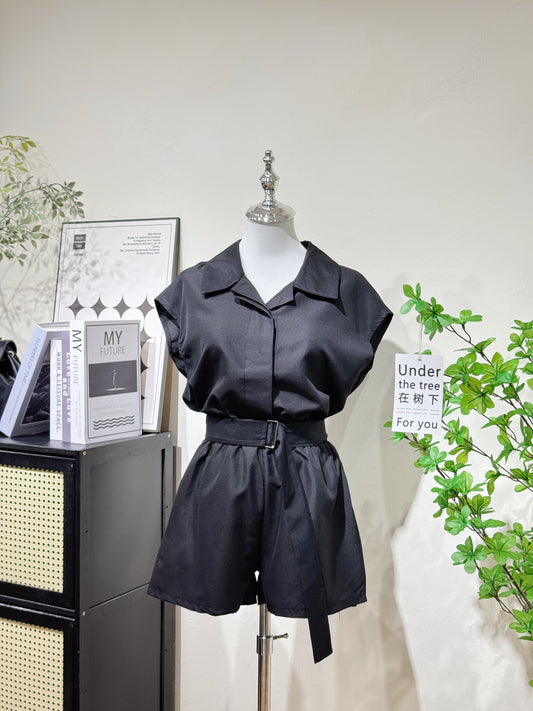 Minimalist Collar Cotton Set