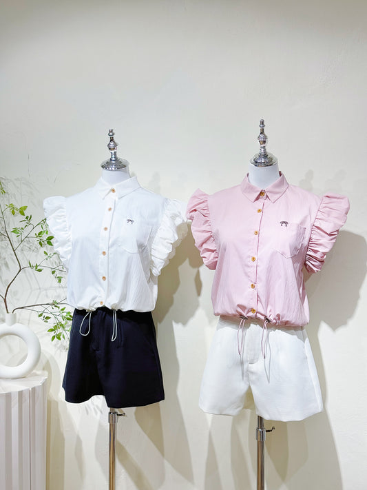 Flutter Bow Pocket Shirt