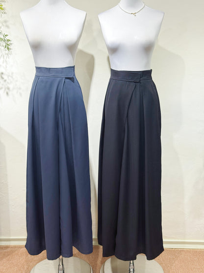Adjustable Wide-Leg Pants