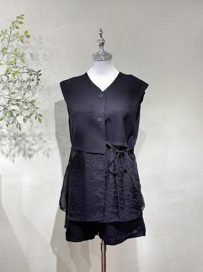 Textured+Organza Set