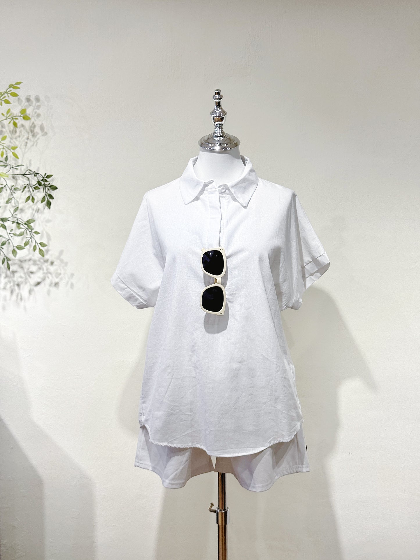 Collar Cotton-Linen Set