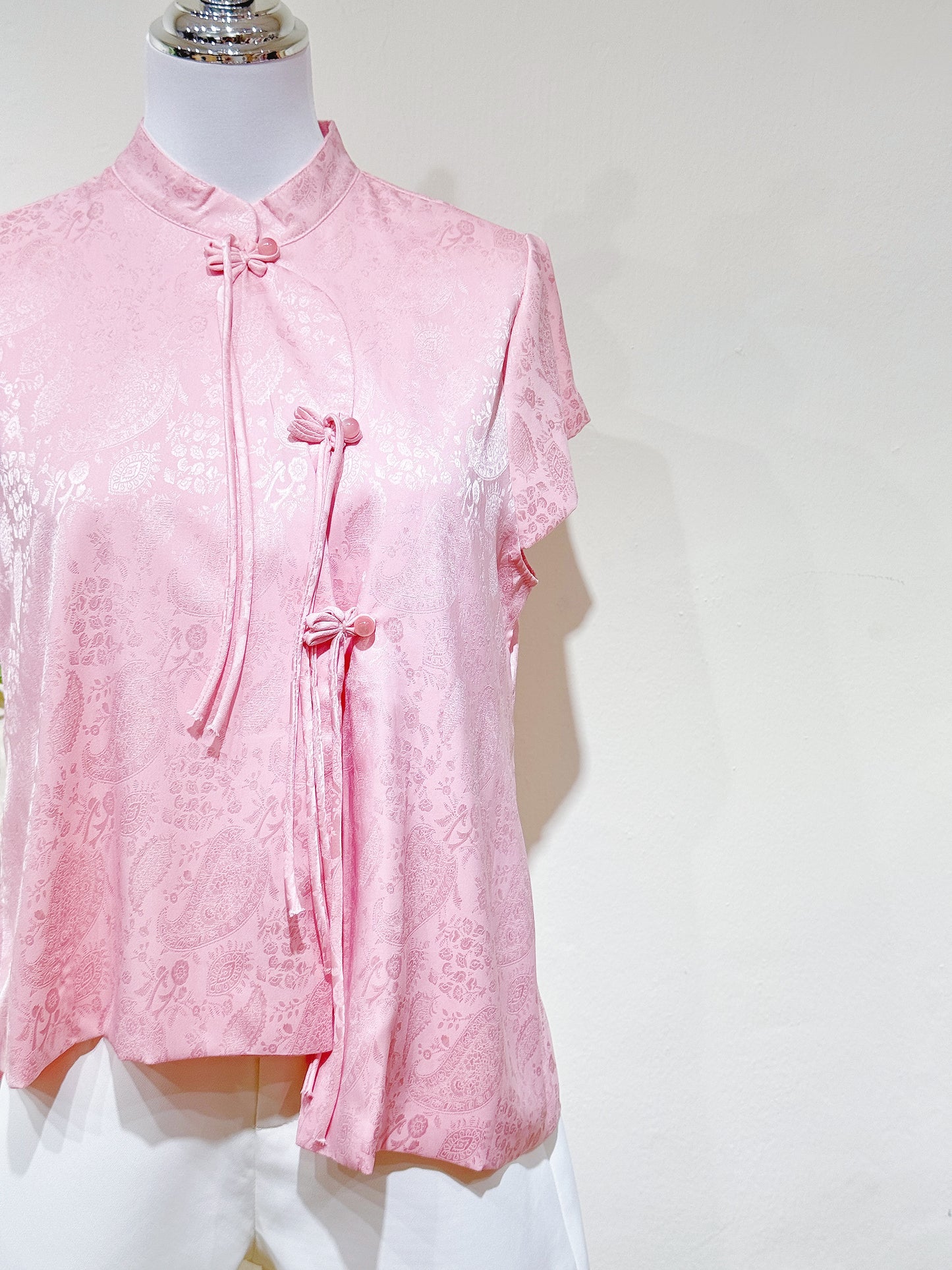 Silk & Knot Pink Top