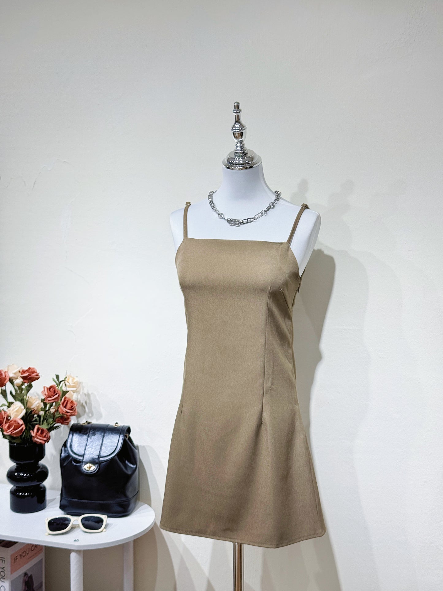 Minimalist Cami A-Line Dress