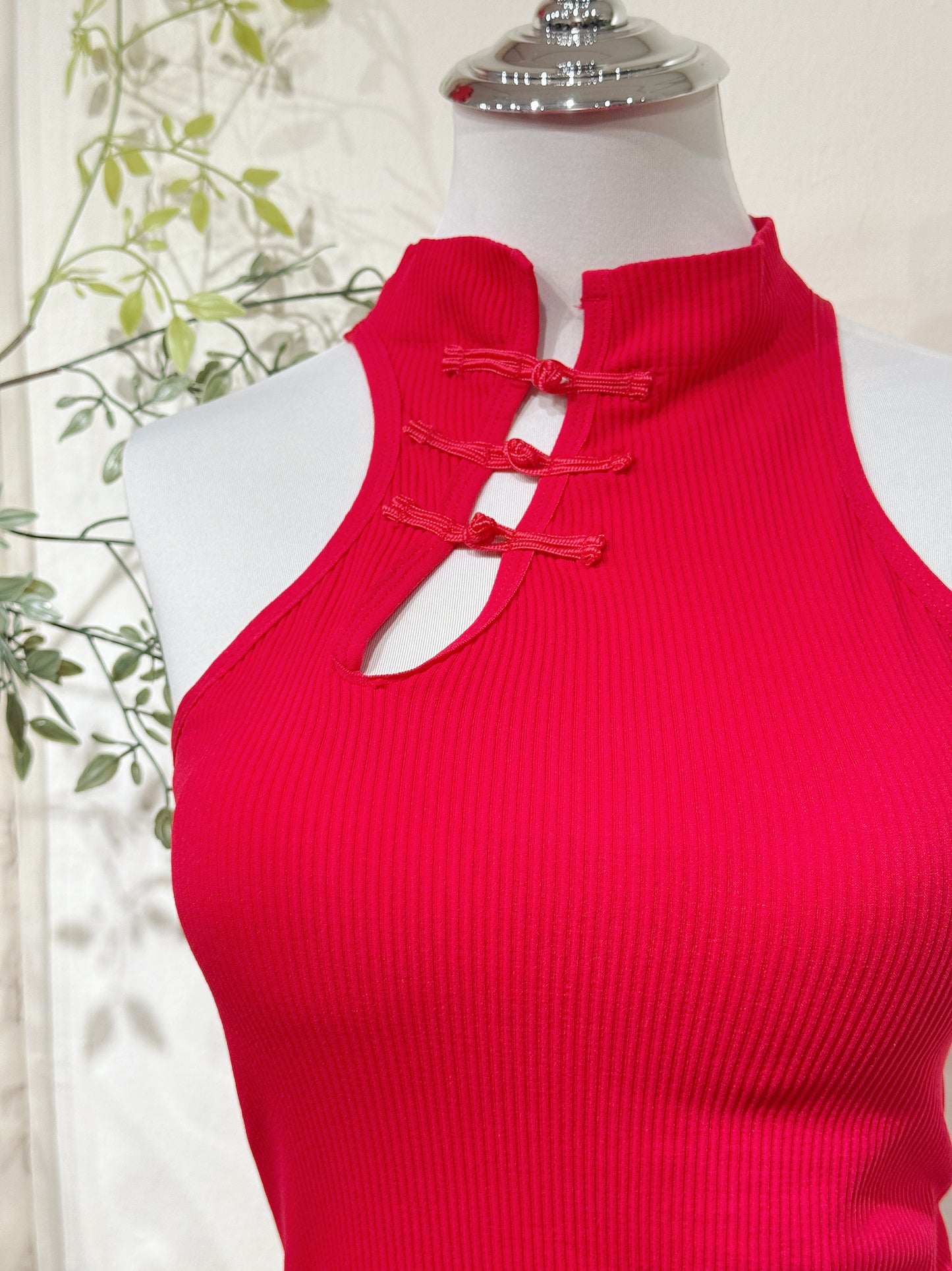 Knot Helter Crop Top