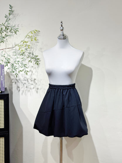 Ruffle Blouse & Bubble Skirt Set