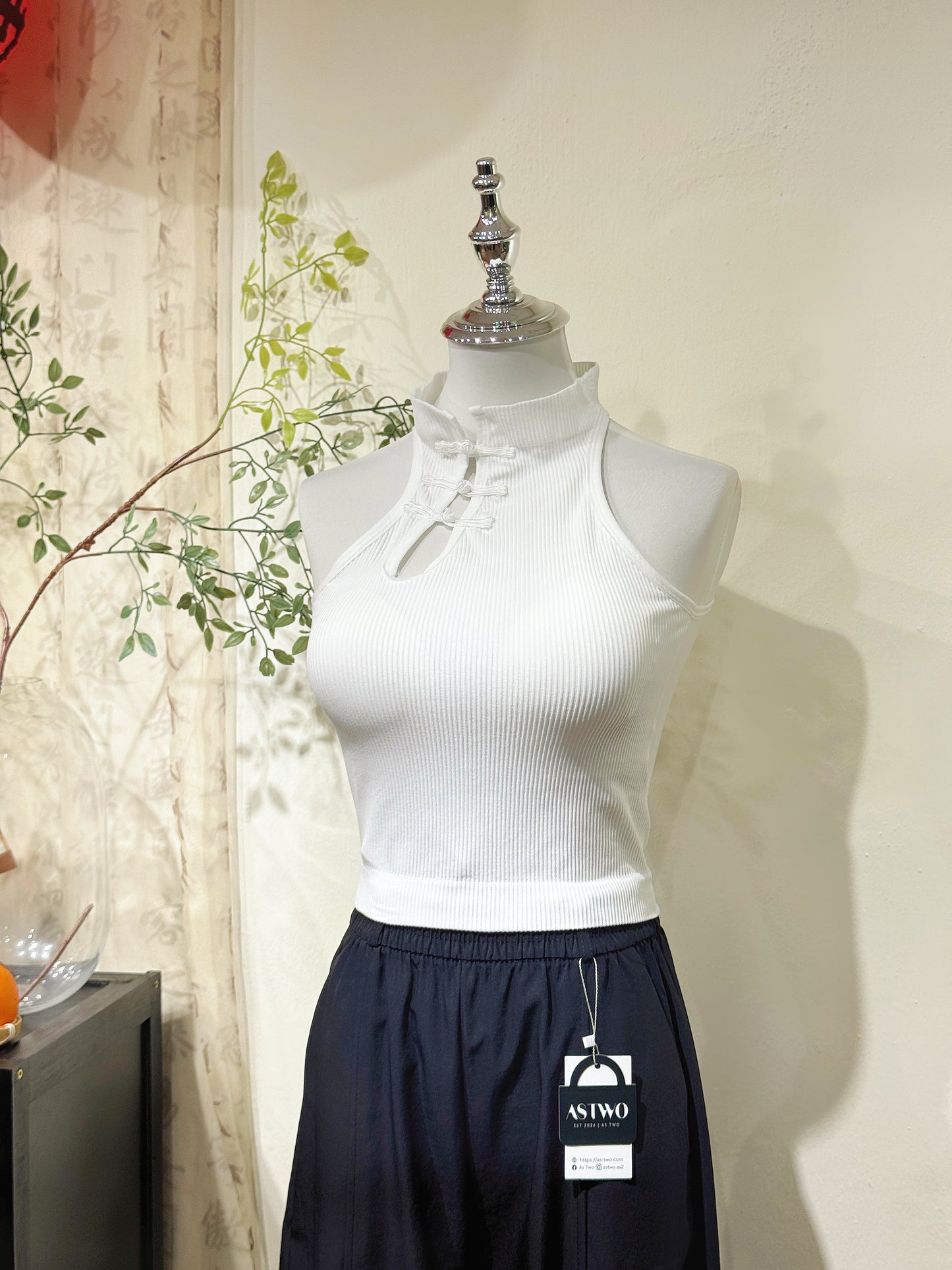 Knot Helter Crop Top