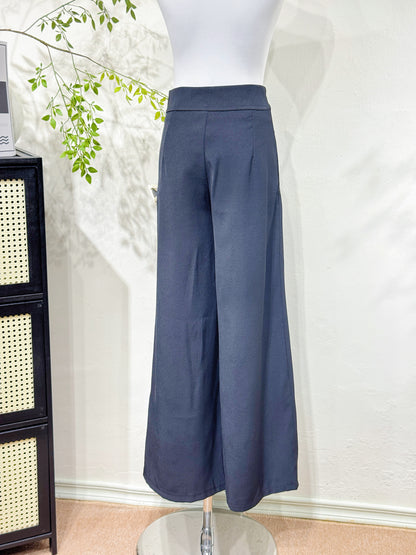 Clean Cut Wide-Leg Pants