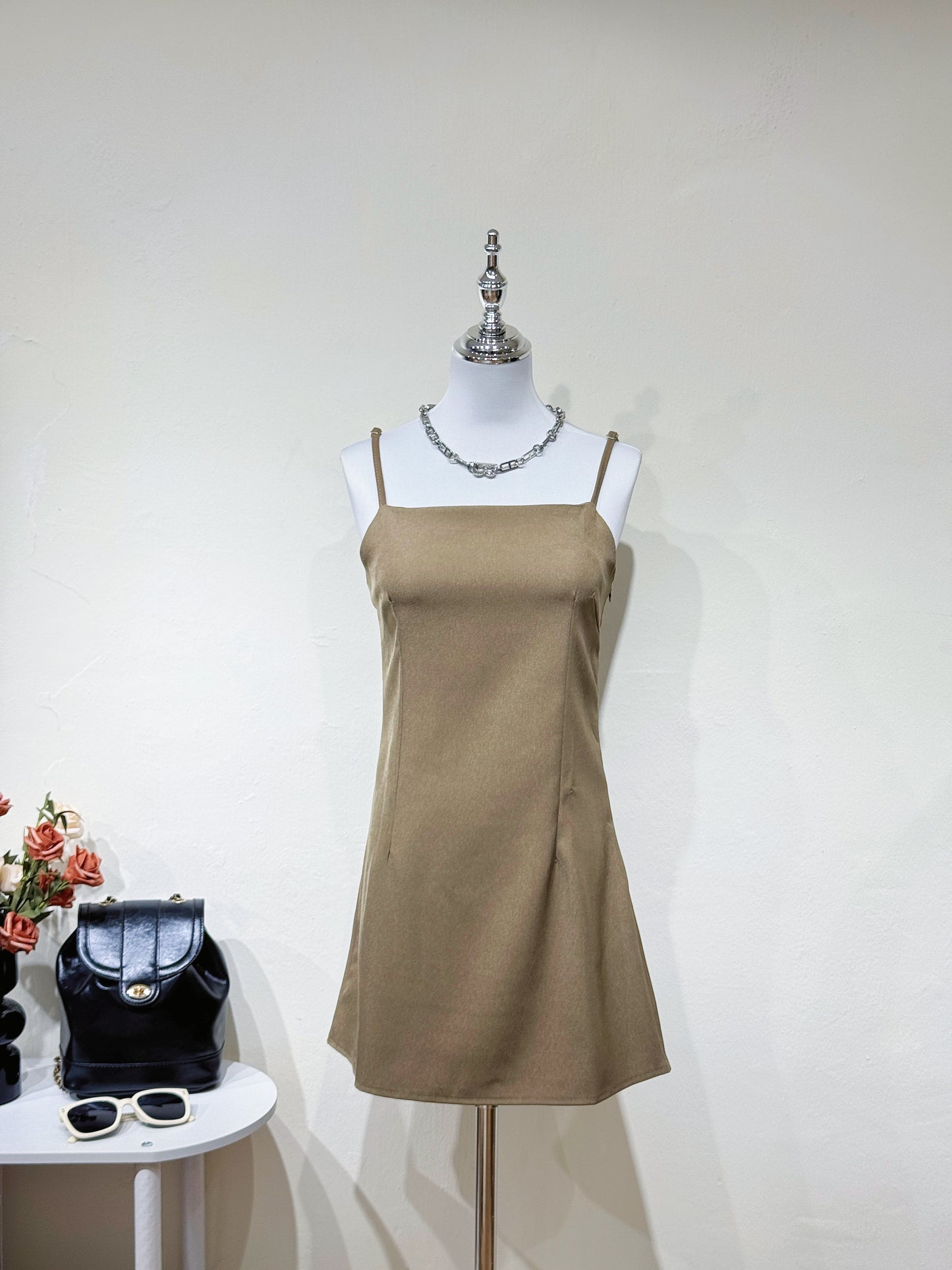 Minimalist Cami A-Line Dress