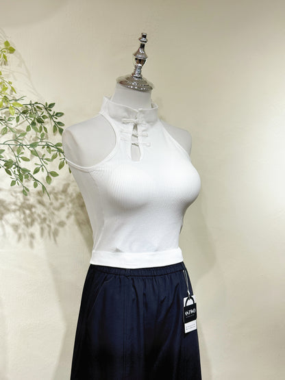 Knot Helter Crop Top