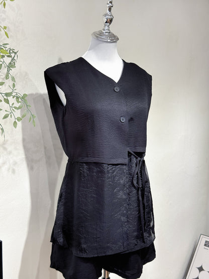 Textured+Organza Set