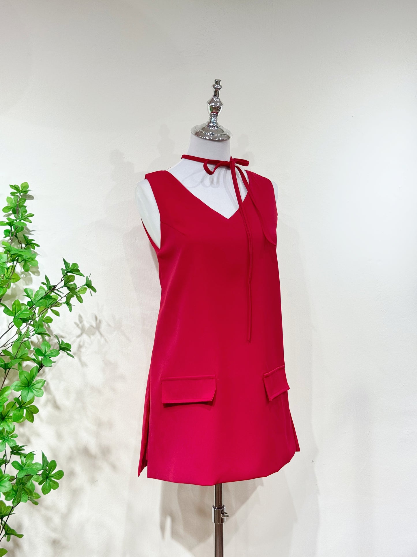 V-Neck Sleeveless Top & Pants Set