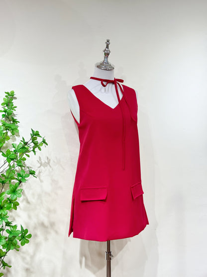 V-Neck Sleeveless Top & Pants Set