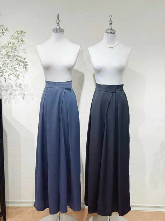 Adjustable Wide-Leg Pants