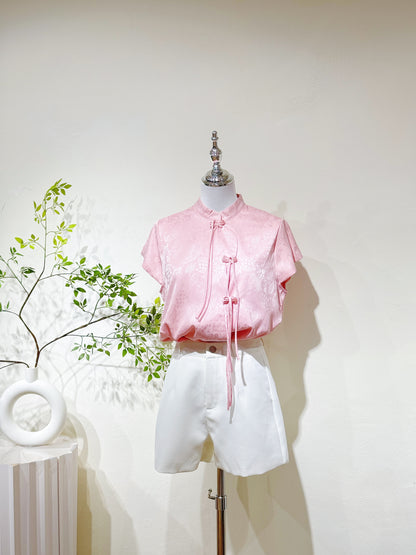 Silk & Knot Pink Top