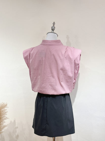 Pink Utility Skirt Set