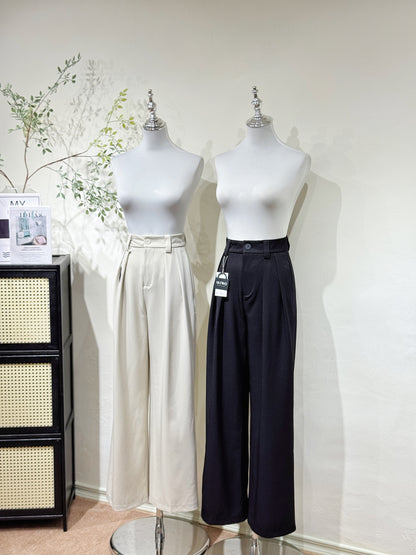 Structured Straight Pants