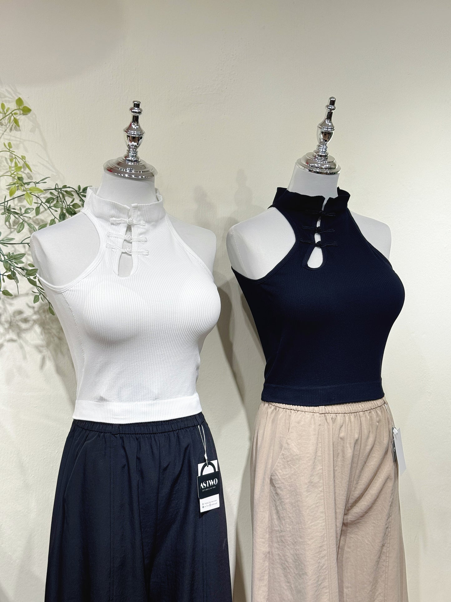 Knot Helter Crop Top