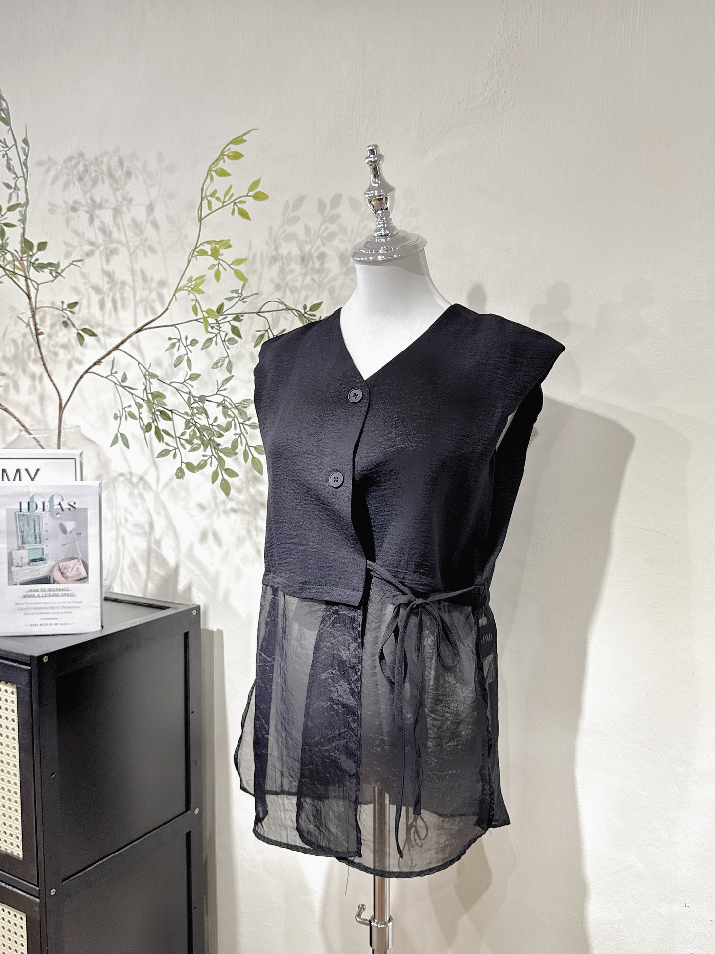 Textured+Organza Set