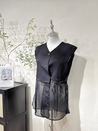 Textured+Organza Set