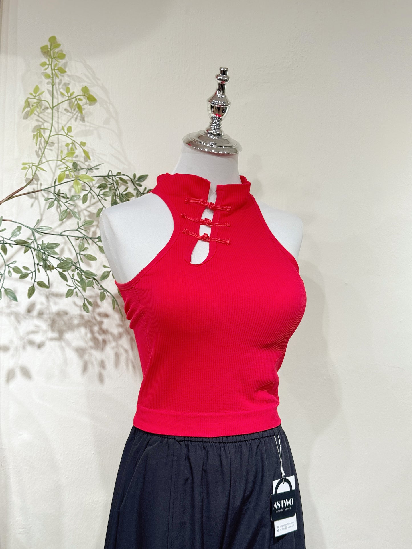 Knot Helter Crop Top