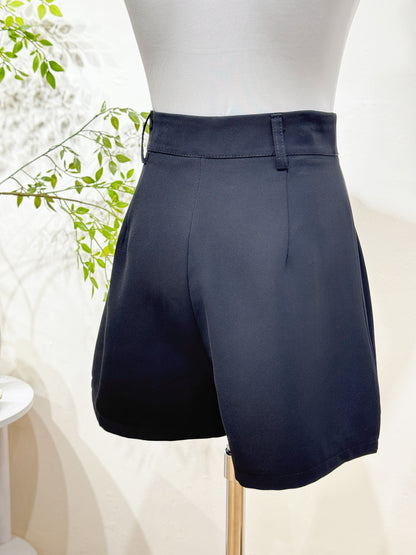 Classic Pleated A-Line Shorts