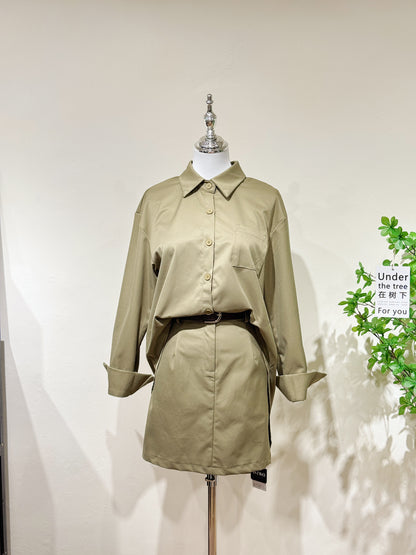 Minimalist Two-in-One Dress