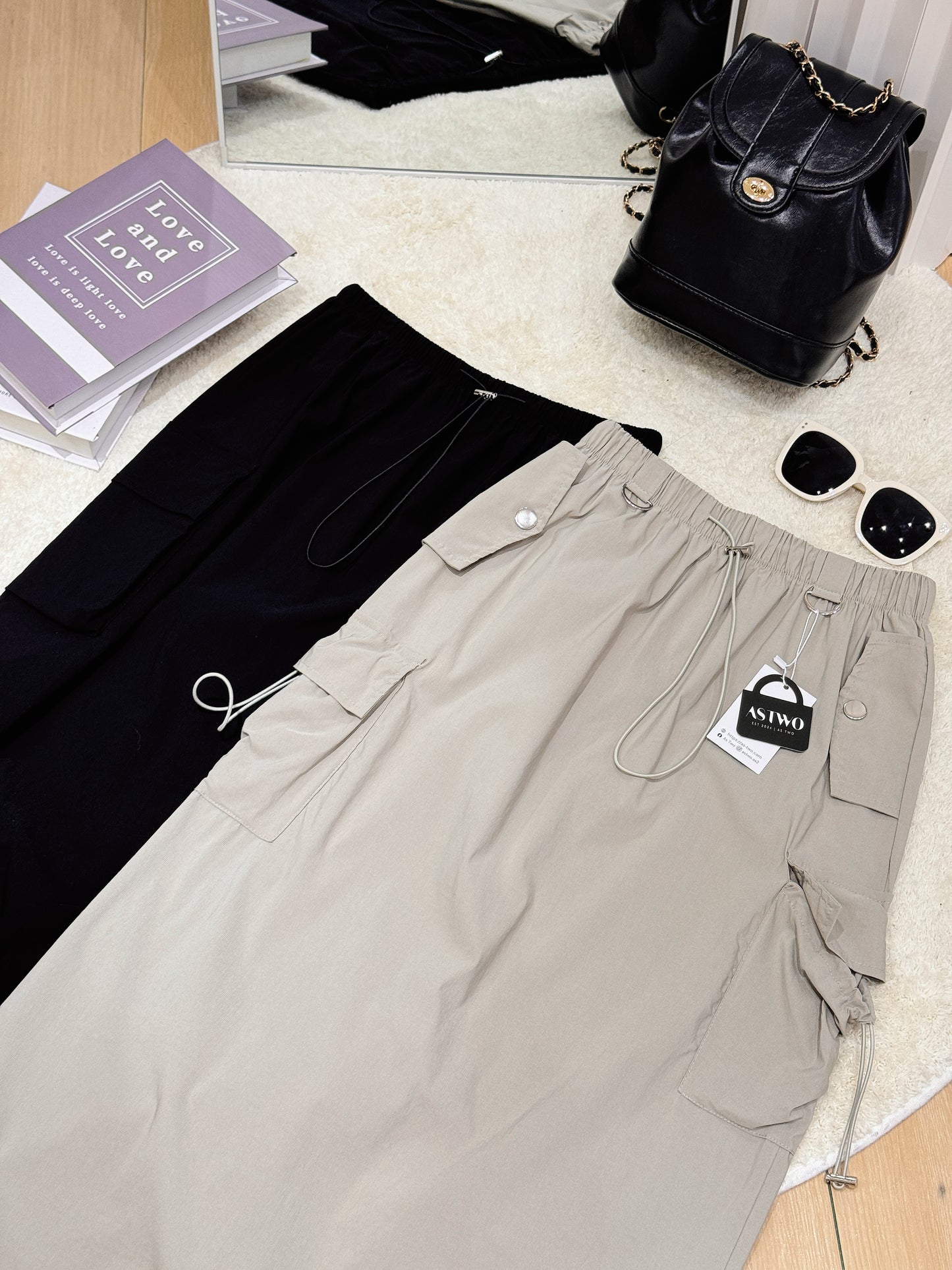 Stretch Utility Skirt