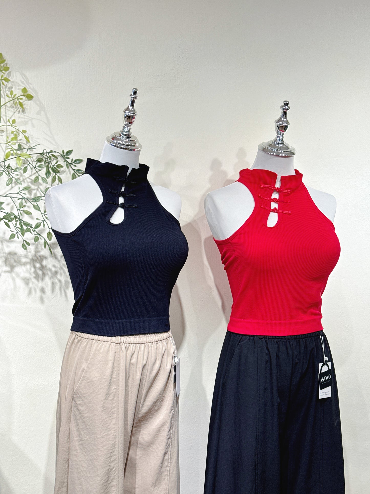 Knot Helter Crop Top