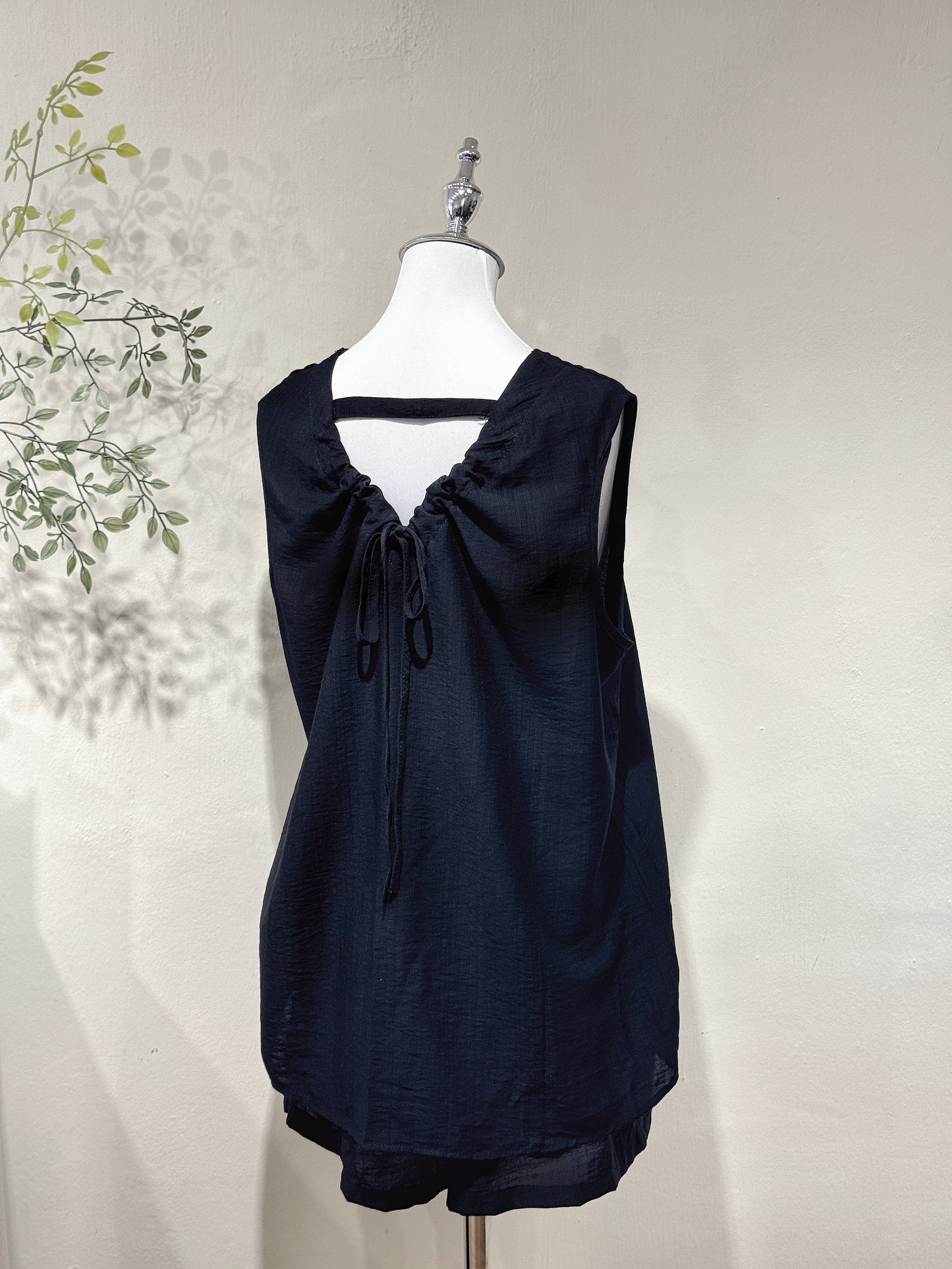 Cozy minimal Drawstring Set