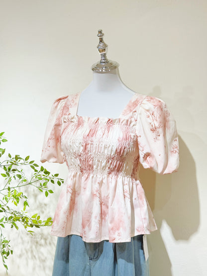 Pink Blush Bamboo Blouse